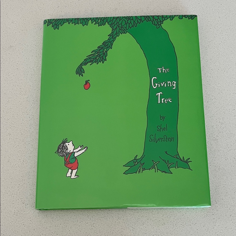 The Giving Tree by Shel Silverstein - Green Cover